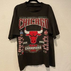 Rare vintage 90s Chicago bulls NBA championship
